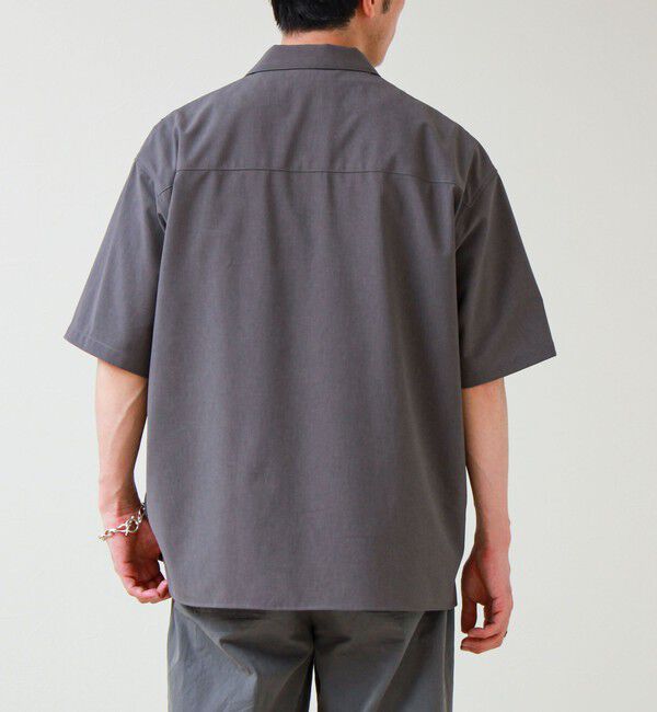 GLOSTER「【COOLMAX/セットアップ着用可能】ポリトロS/Sシャツ」|シャツ・ブラウス|