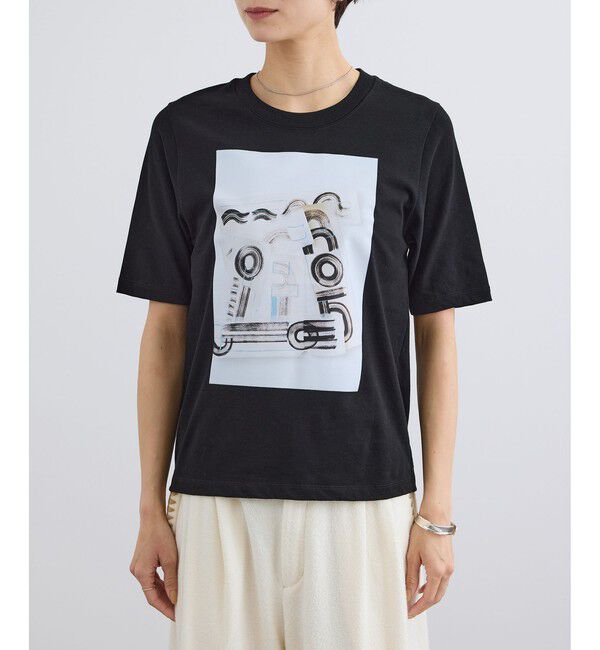 SALON adam et rope'「【Lee Izumida by SALON】プリントコンパクトT」|Tシャツ・カットソー|