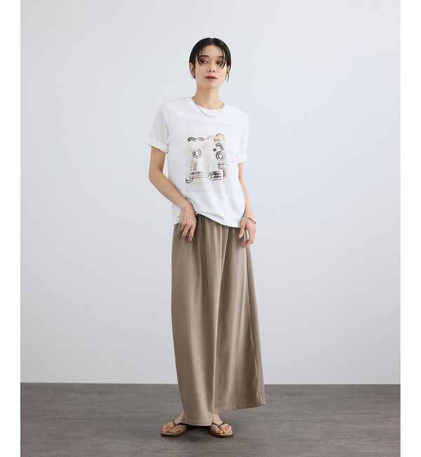 SALON adam et rope'「【Lee Izumida by SALON】プリントコンパクトT」|Tシャツ・カットソー|