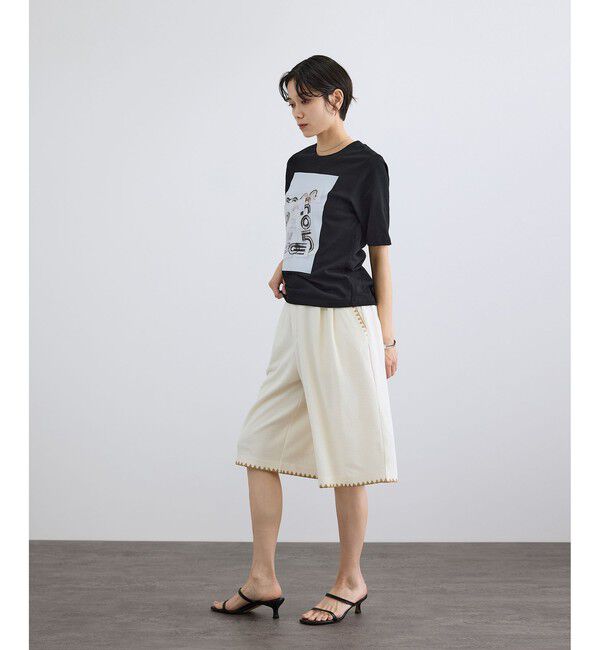 SALON adam et rope'「【Lee Izumida by SALON】プリントコンパクトT」|Tシャツ・カットソー|