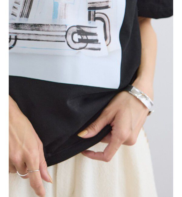 SALON adam et rope'「【Lee Izumida by SALON】プリントコンパクトT」|Tシャツ・カットソー|