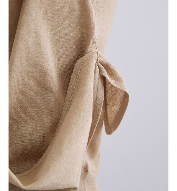 SALON adam et rope'「【WEB限定】ストール付きマルチWAYノースリニット」|ニット・セーター|