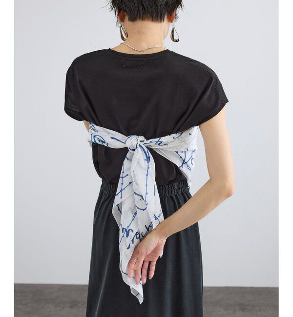 SALON adam et rope'「グラフィティプリントビッグスカーフ」|バンダナ・スカーフ|