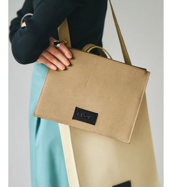 ROPE「【E'POR】GADGET TABLET CASE」|ポーチ|ベージュ(27)