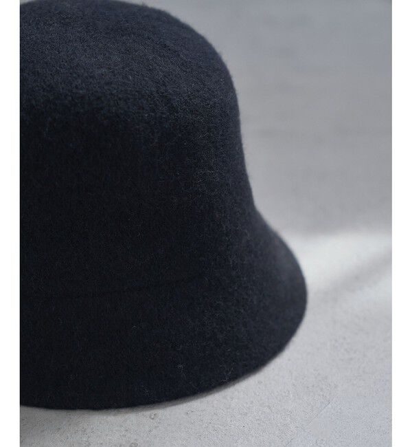VIS「起毛クローシュハット」|ハット|ブラック(01)