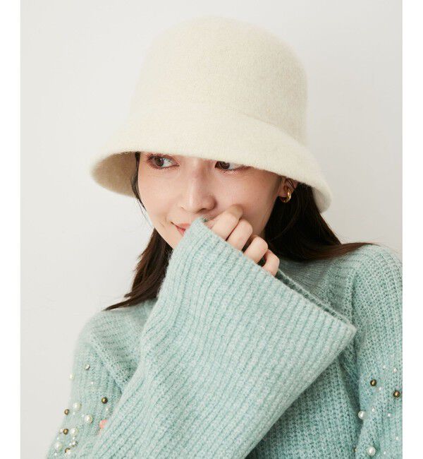 VIS「起毛クローシュハット」|ハット|
