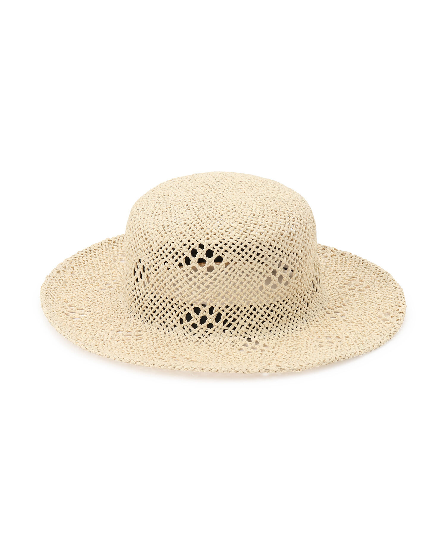 VIS「トライアングルメッシュ雑材ハット」|ハット|