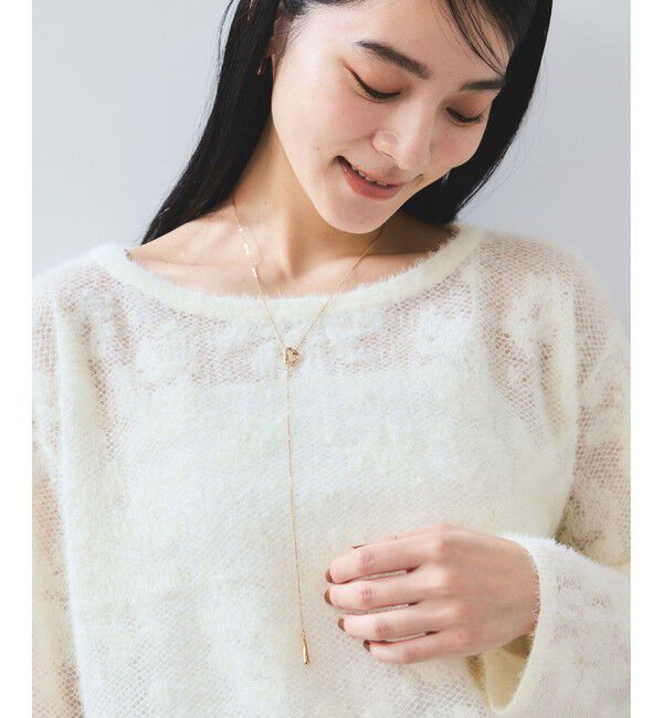 VIS「ハートポイントチェーンYネックレス」|ネックレス|