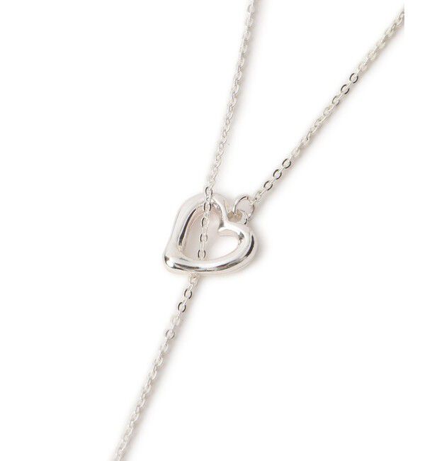 VIS「ハートポイントチェーンYネックレス」|ネックレス|