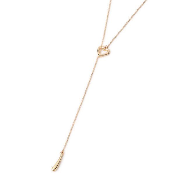 VIS「ハートポイントチェーンYネックレス」|ネックレス|