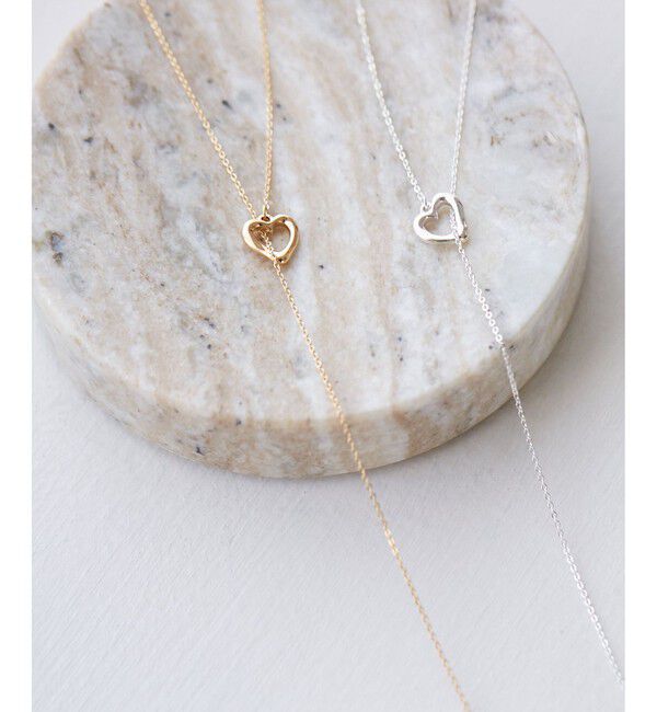 VIS「ハートポイントチェーンYネックレス」|ネックレス|