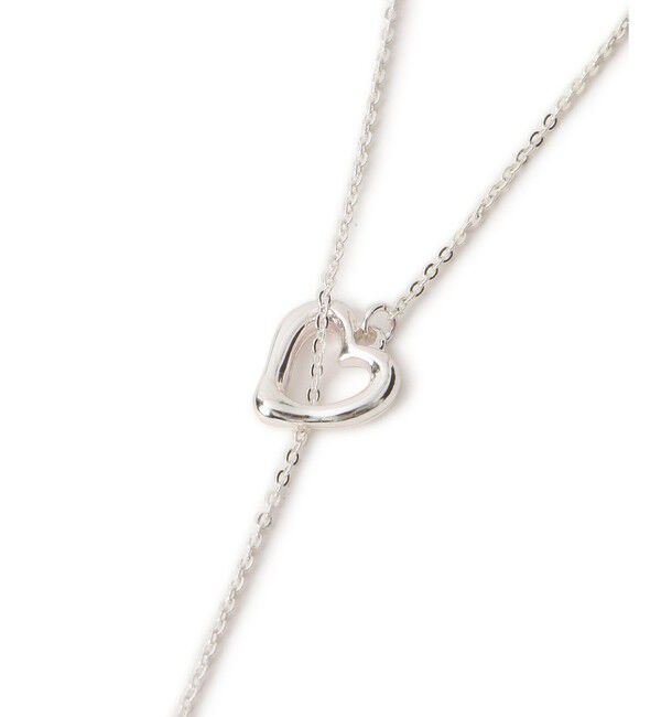 VIS「ハートポイントチェーンYネックレス」|ネックレス|