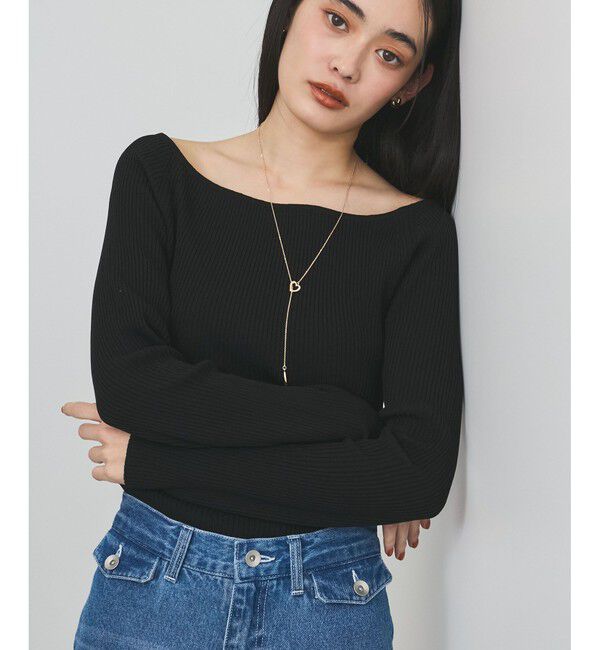 VIS「ハートポイントチェーンYネックレス」|ネックレス|