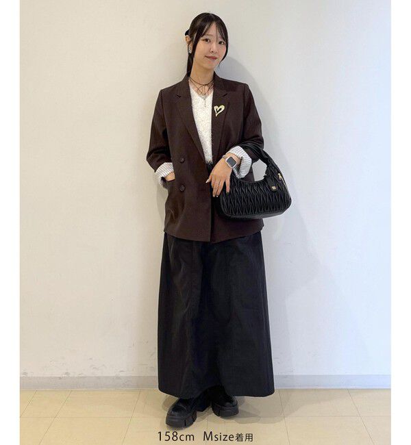 VIS「【WEB限定サイズ:MT/着丈が選べる】【洗える】フェザーヤーンニットベスト」|ニット・セーター|