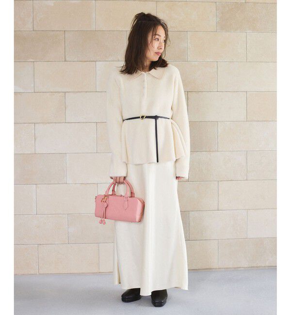 VIS「ロゴスエードミニボストンバッグ/2WAY」|ボストンバッグ|