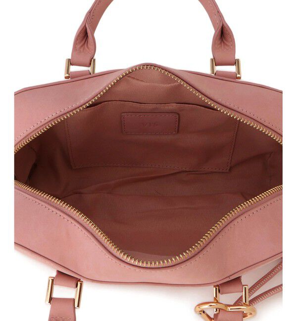 VIS「ロゴスエードミニボストンバッグ/2WAY」|ボストンバッグ|