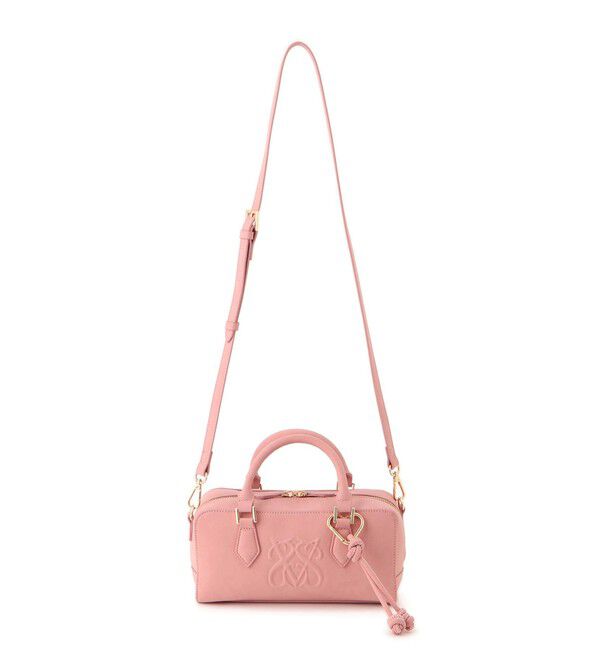 VIS「ロゴスエードミニボストンバッグ/2WAY」|ボストンバッグ|