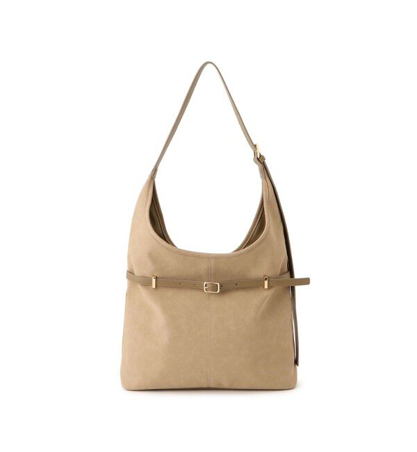 VIS「【A4収納】フロントベルトソフトショルダーバッグ」|ショルダー・メッセンジャー|