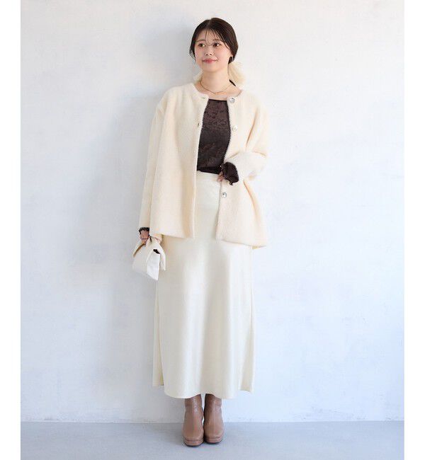 VIS「シアーベロアロングスリーブTシャツ」|Tシャツ・カットソー|