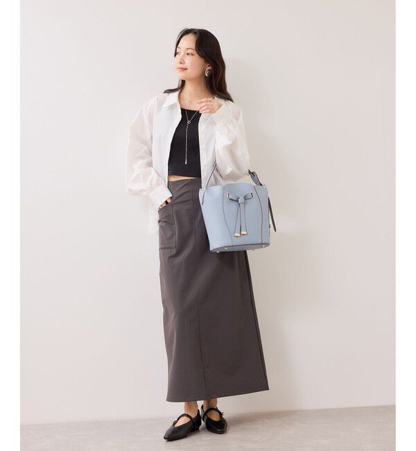 VIS「フラワーカットショルダーバッグ/2WAY」|ショルダー・メッセンジャー|