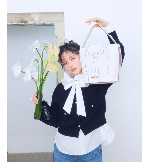 VIS「フラワーカットショルダーバッグ/2WAY」|ショルダー・メッセンジャー|
