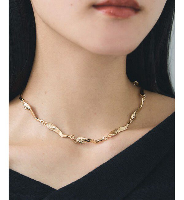 VIS「ニュアンスメタルパーツネックレス」|ネックレス|