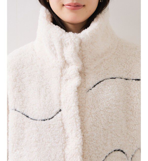 VIS「ジャガードボアブルゾン」|ブルゾン・スタジャン|