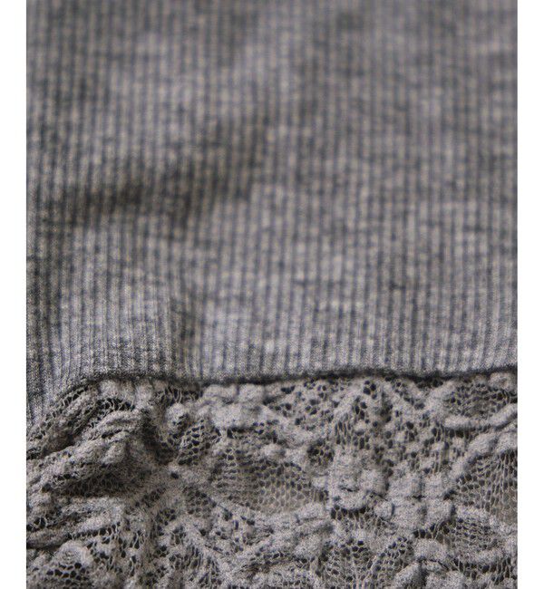 VIS「袖クシュクシュハイネックテレコインナープルオーバー/静電気防止・イージーケア」|Tシャツ・カットソー|