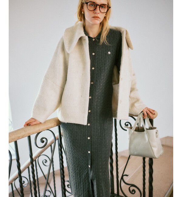 VIS「【POLO BCS】VIS別注ニットワンピース」|ワンピース|