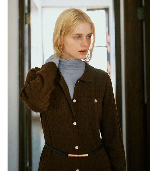 VIS「【POLO BCS】VIS別注ニットワンピース」|ワンピース|