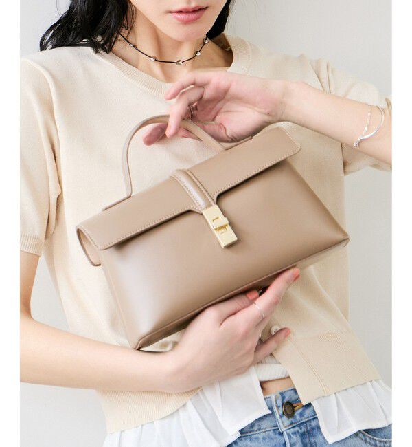 VIS「ひねり金具ワンハンドルミニショルダーバッグ/2WAY,WEB限定カラーあり」|ショルダー・メッセンジャー|