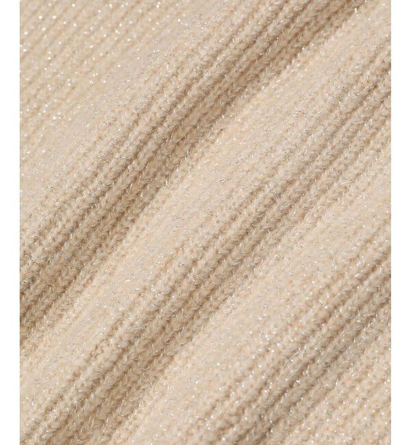 ROPE PICNIC PASSAGE「ラメニットハーフジップベスト」|ベスト・ジレ|