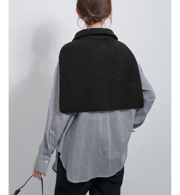 ROPE PICNIC PASSAGE「ラメニットハーフジップベスト」|ベスト・ジレ|