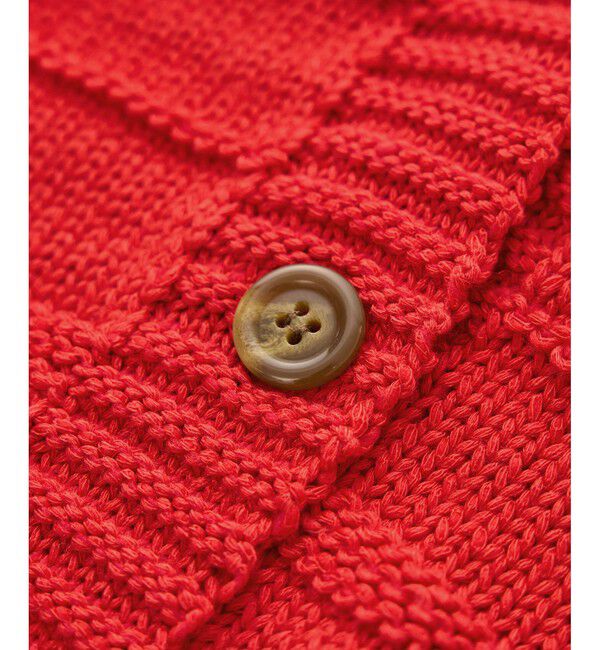 Rope&rsquo;Picnic「ガーターボーダーショート丈カーディガン」|カーディガン|