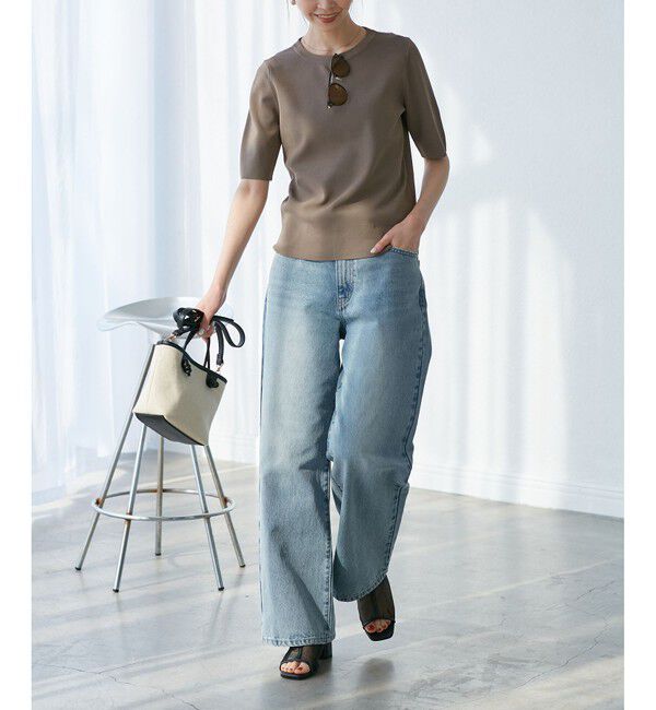 ROPE PICNIC PASSAGE「スクエアトゥチュールミュール」|パンプス|