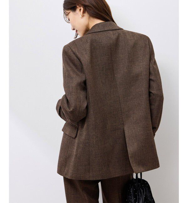 Rope&rsquo;Picnic「スリートーンツイードジャケット/セットアップ対応」|テーラードジャケット|