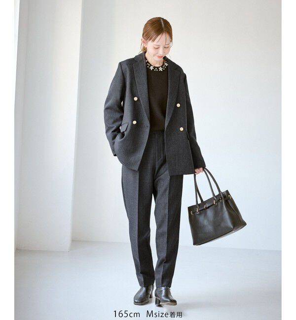 Rope&rsquo;Picnic「スリートーンツイードジャケット/セットアップ対応」|テーラードジャケット|