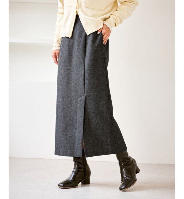 Rope&rsquo;Picnic「スリートーンツイードスカート/セットアップ対応」|スカート|