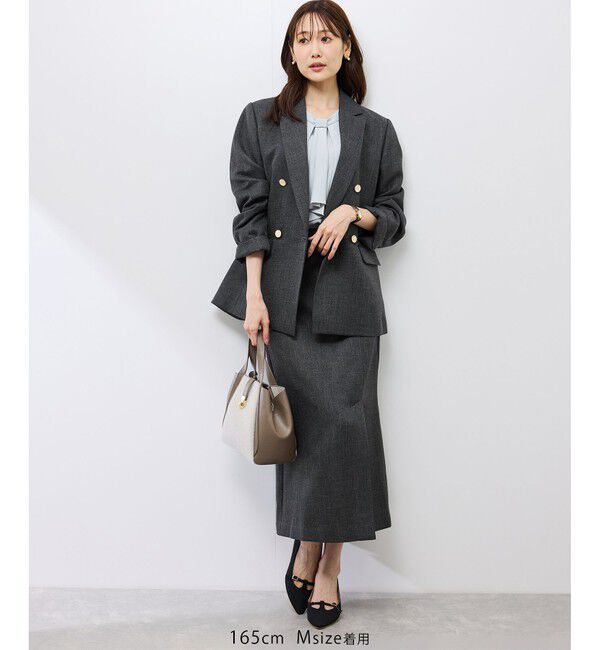 Rope&rsquo;Picnic「スリートーンツイードスカート/セットアップ対応」|スカート|