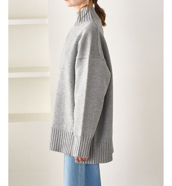Rope&rsquo;Picnic「【WEB限定】サイドスリットニットプルオーバー/イージーケア」|ニット・セーター|