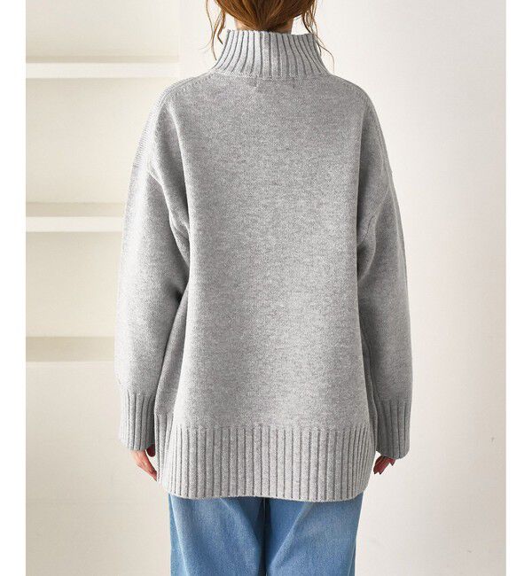 Rope&rsquo;Picnic「【WEB限定】サイドスリットニットプルオーバー/イージーケア」|ニット・セーター|