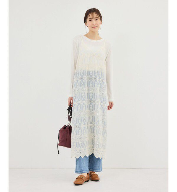 Rope&rsquo;Picnic「レースキャミワンピース」|ワンピース|