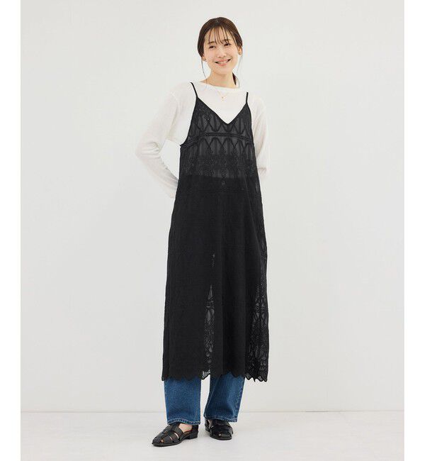 Rope&rsquo;Picnic「レースキャミワンピース」|ワンピース|