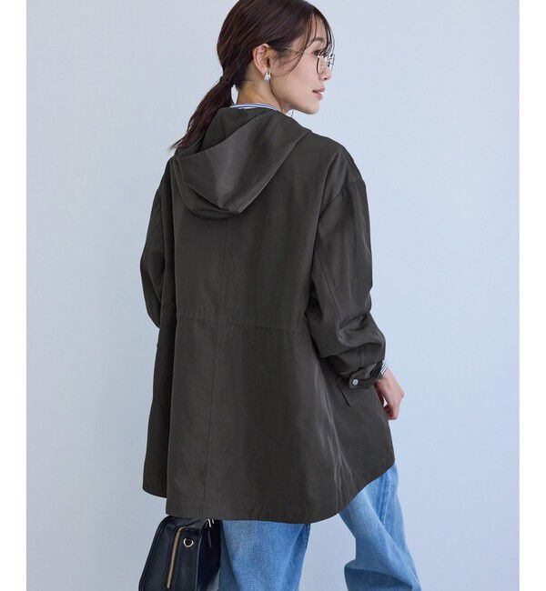 Rope&rsquo;Picnic「ミドル丈マウンテンパーカー スプリングコート/花粉ガード・撥水」|その他|