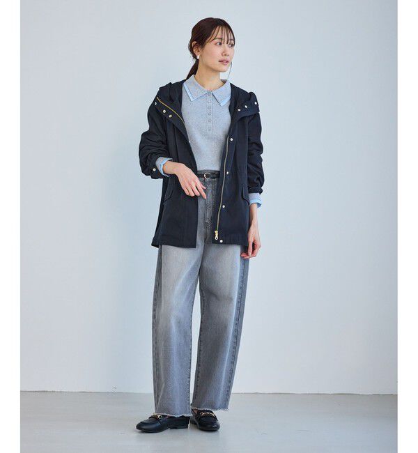 Rope&rsquo;Picnic「ミドル丈マウンテンパーカー スプリングコート/花粉ガード・撥水」|その他|