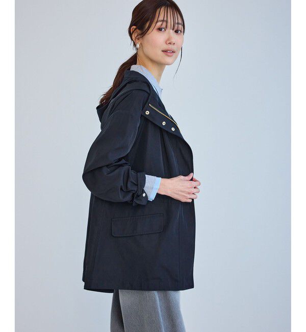 Rope&rsquo;Picnic「ミドル丈マウンテンパーカー スプリングコート/花粉ガード・撥水」|その他|