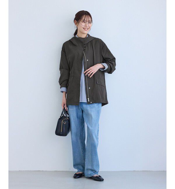 Rope&rsquo;Picnic「ミドル丈マウンテンパーカー スプリングコート/花粉ガード・撥水」|その他|