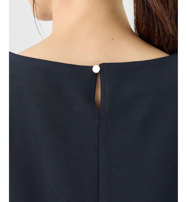 Rope&rsquo;Picnic「カットジョーゼットハートネックペプラムプルオーバー」|Tシャツ・カットソー|