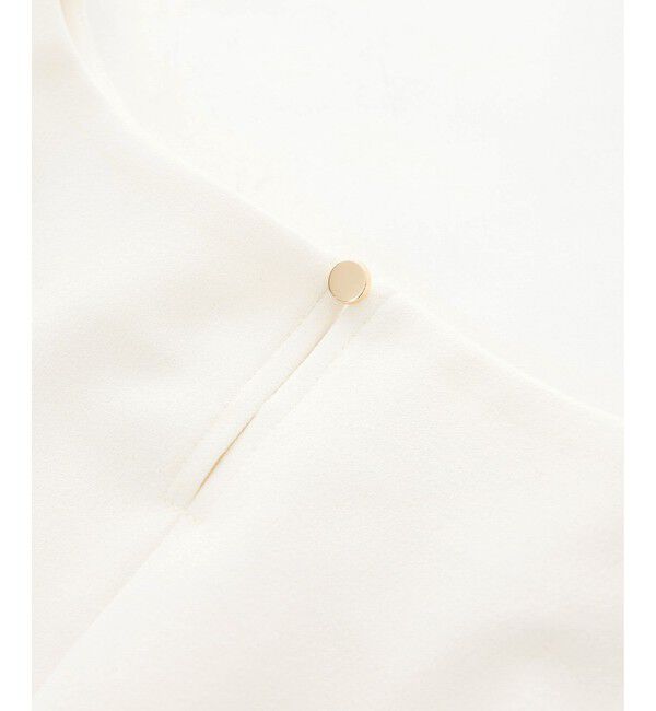 Rope&rsquo;Picnic「カットジョーゼットハートネックペプラムプルオーバー」|Tシャツ・カットソー|