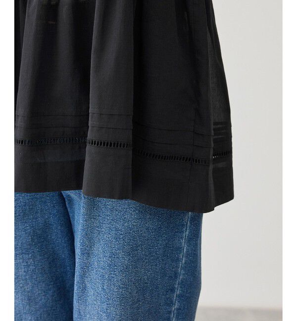 Rope&rsquo;Picnic「お着軽シャツシリーズ シアーレイヤードキャミソールブラウス/接触冷感・通気性」|シャツ・ブラウス|